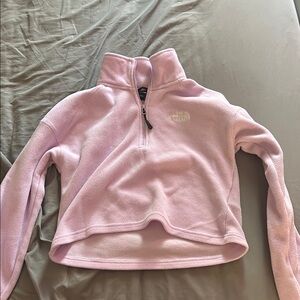 The North Face Light Pink Fleece Pullover